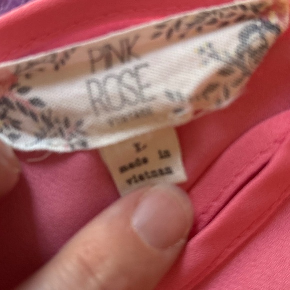 Pink Rose Women’s Top - Picture 3 of 5